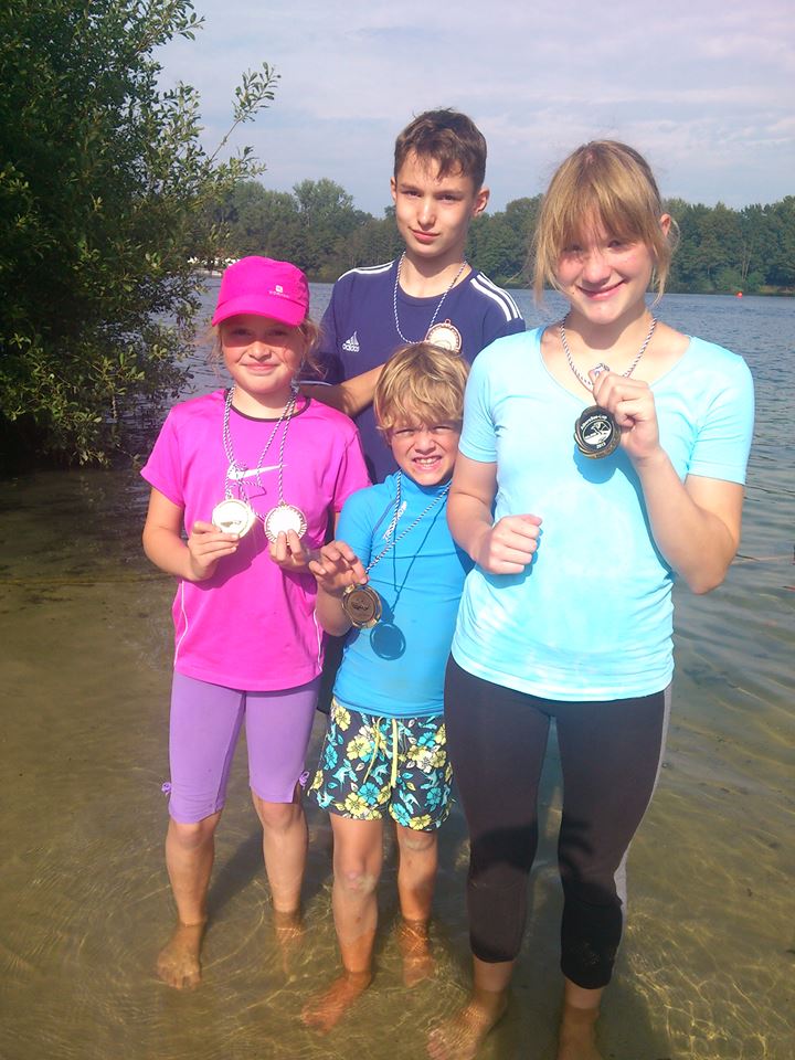 v.l.: Amelie Kleine, Nicolas Fölling, Thilo Brockmeyer und Jessica Scholz